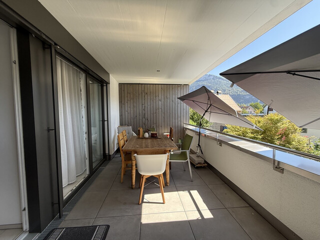 Neuwertige 2-Zimmer-Terrassenwohnung in ruhiger Wohngegend in Altach zu vermieten