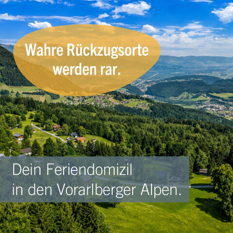 gemütliches Holzhaus nahe Feldkirch auf der Bazora - Neubau - in Vollholzqualität zu verkaufen