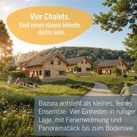 gemütliches Holzhaus nahe Feldkirch auf der Bazora - Neubau - in Vollholzqualität zu verkaufen