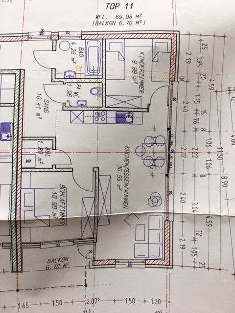 Geräumige 3-Zimmerwohnung in Herzen von Mellau ab Dezember 2025 zu vermieten