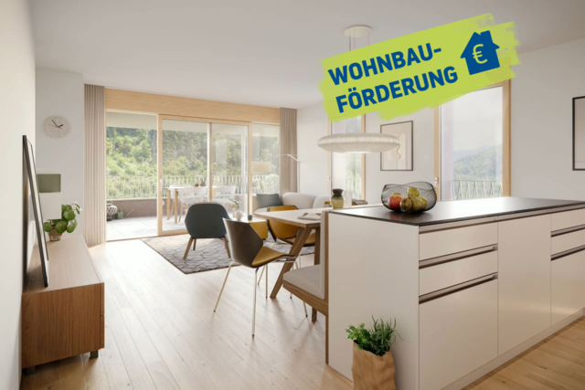 Dachgeschosswohnung mit Fernblick