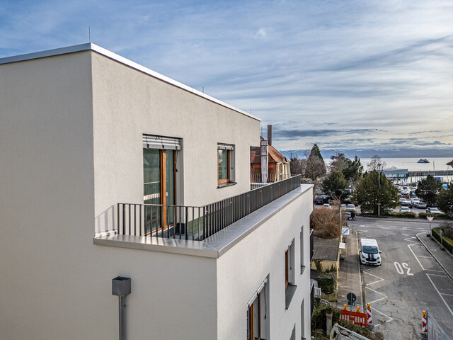 Penthouse-Wohnung mit beeindruckendem Alpenpanorama und Seeblick