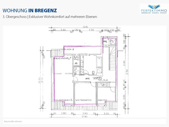 Einzigartige Maisonette in Bestlage von Bregenz!