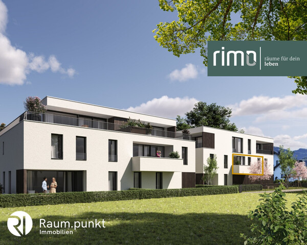 2-Zimmer-Terrassenwohnung in Altach - Ruhelage / Top A3