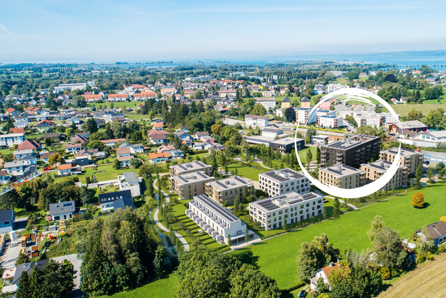 Zwischen Ried und See: 3 Zimmer, viel Grün & eine Dachterrasse, die alles andere als gewöhnlich ist.