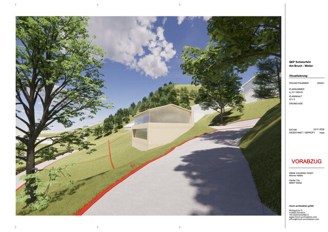 Einfamilienhaus mit traumhafter Aussicht in Hanglage