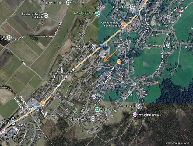 Exklusives Baugrundstück, 942m² mit Panoramablick auf die Schweizer Bergwelt – Nähe Liechtenstein
