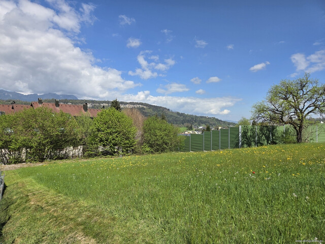 Exklusives Baugrundstück, 942m² mit Panoramablick auf die Schweizer Bergwelt – Nähe Liechtenstein