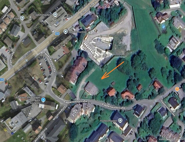 Exklusives Baugrundstück, 942m² mit Panoramablick auf die Schweizer Bergwelt – Nähe Liechtenstein