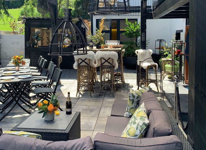 exclusives Landhaus in Hanglage