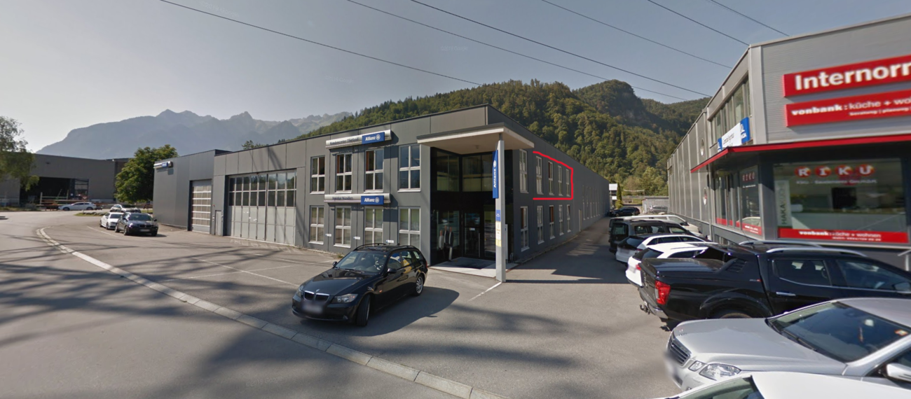 Nüziders/Bludenz Büro, 2 Räume ca. 42m2 in bester Anbindung zu vermieten!