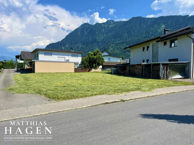 Ihr Platz fürs Leben – 555 m² Baugrund in attraktiver Lage von Nenzing