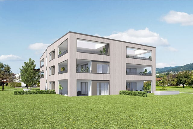 NEUBAU-JUWEL * in Rankweil - 4-Zimmer Terrassenwohnung -  mit Bergblick auf den Hohen Kasten&amp; 2 TG-Plätzen 