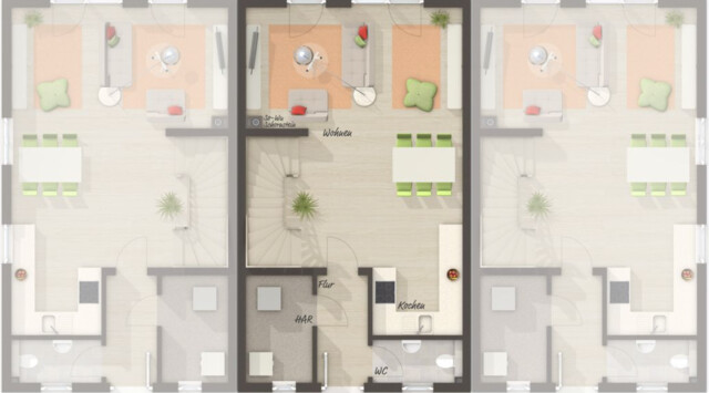 Eigenes Haus anstatt 5-Zimmer Wohnung inkl. Grundstück!