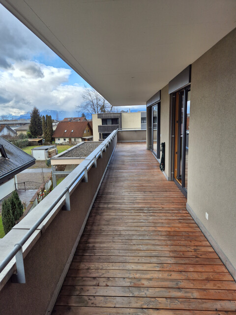 Ruhige Penthouse-Wohnung in Dornbirn Hatlerdorf mit Blick auf die Schweizer Berge