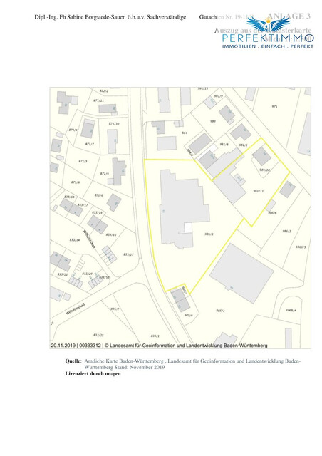 Projektierbares Gewerbegrundstück in guter Lage