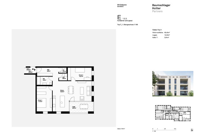 Wunderschöne, lichtdurchflutete Wohnung im Herzen von Dornbirn 