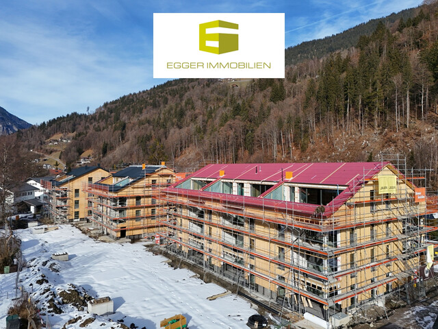 ATTRAKTIVE 3 ZIMMER-NEUBAUWOHNUNG IN SCHRUNS