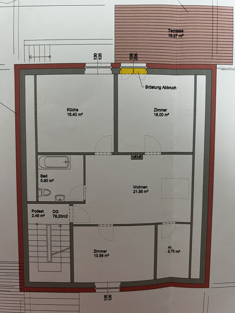 Ruhige und helle Dachgeschosswohnung sucht neue Mieter