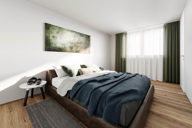 Moderne Wohlfühloase in Grenznähe:  2-Zimmer Neubauwohnung Top 5