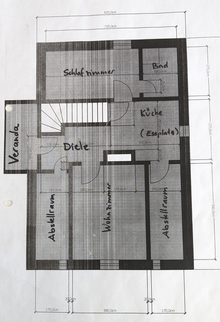 Von Privat: Altbau- Dachgeschosswohnung mit Gemeinschaftsgarten