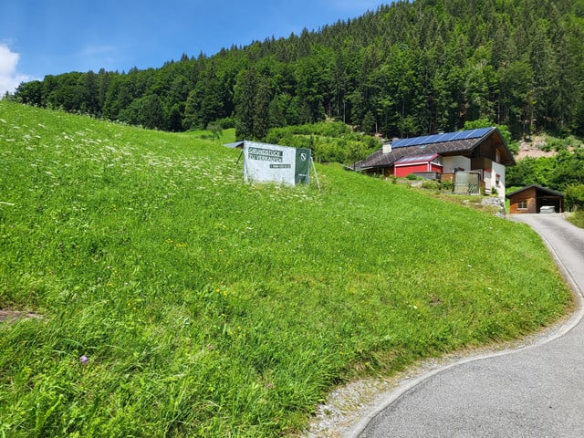 fantastische Aussicht und das passende Grundstückl dazu. Montafon, Tschagguns - Latschau