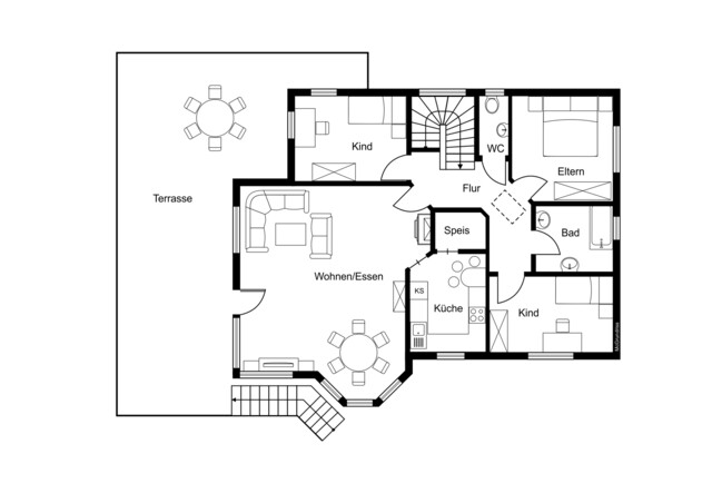 Viel Platz zum Wohlfühlen – Einfamilienhaus in ruhiger Lage von Hard