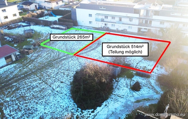 Kompaktes Baugrundstück in sonniger, zentraler Lage von Altach – Erweiterungsoption vorhanden