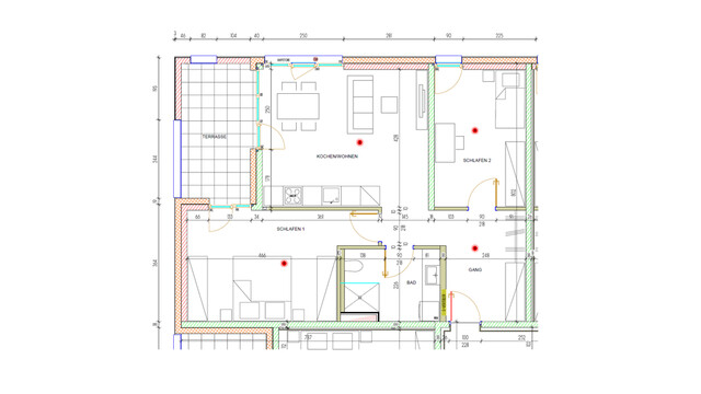 3-Zi-Wohnung in ruhiger Lage zu vermieten!