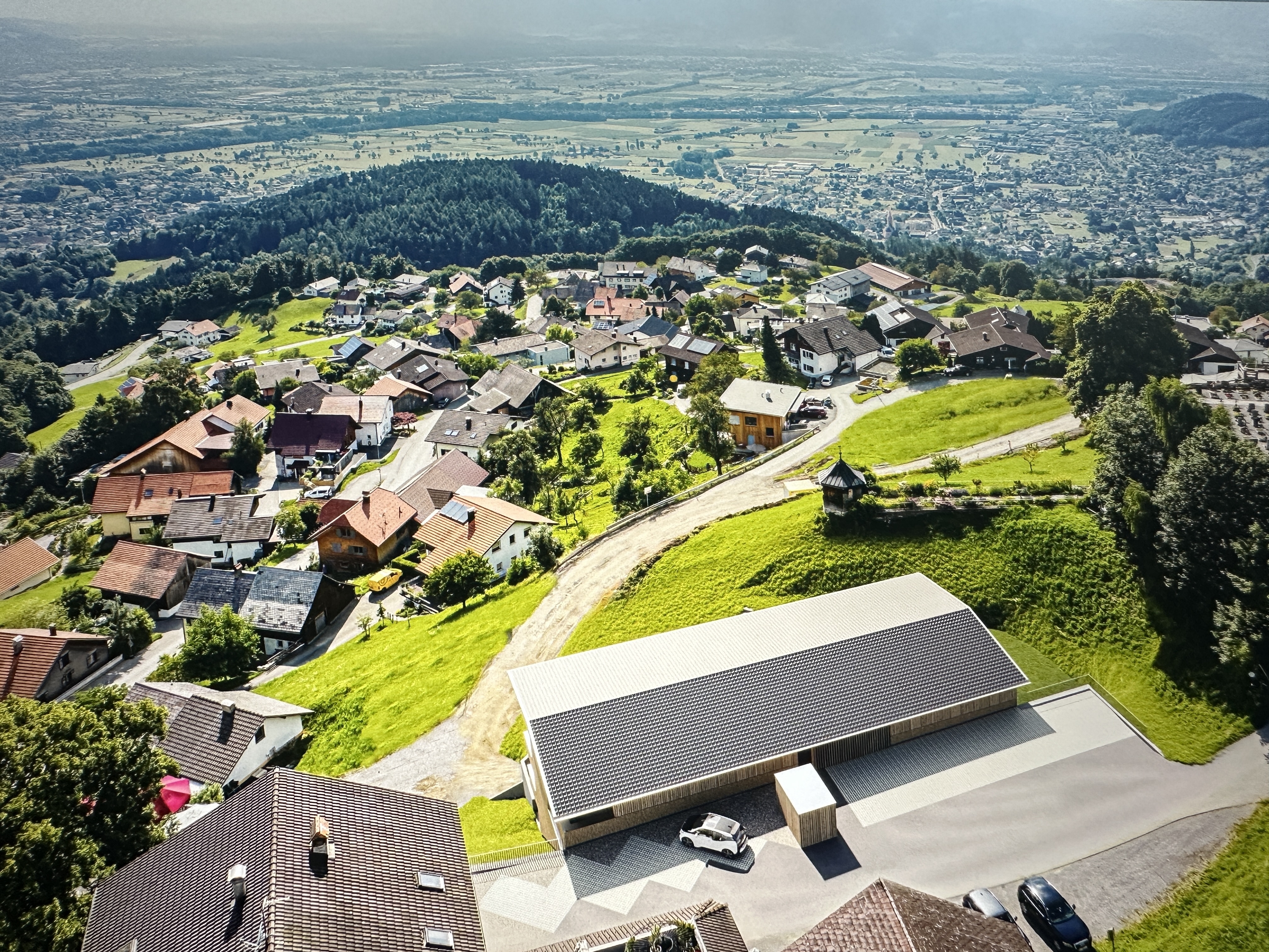 Exklusive Dachgeschosswohnung mit großer überdachter Veranda und atemberaubender Aussicht