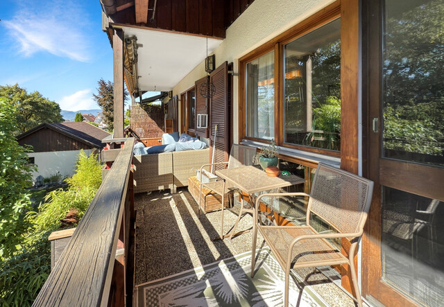 Familienfreundliche 4-Zimmerwohnung mit vier Balkonen