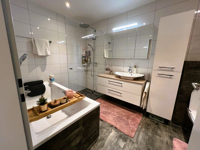 Stilvolle 4-Zimmer-Wohnung mit Terrasse und Bergblick in Höchst