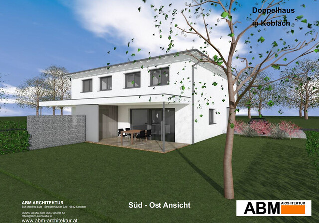 Doppelhaus in Planung