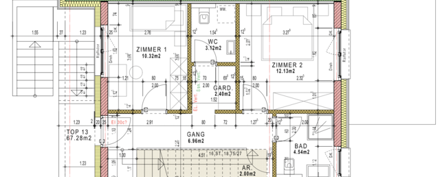 2 geschossige Wohnung in bester Lage