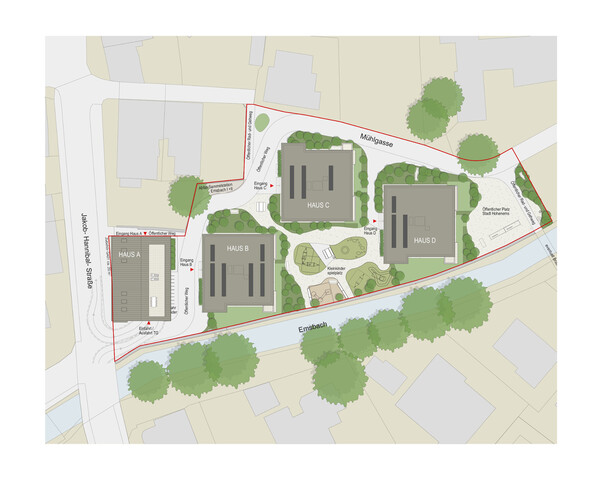 Zentrale 3-Zimmer-Gartenwohnung | C01