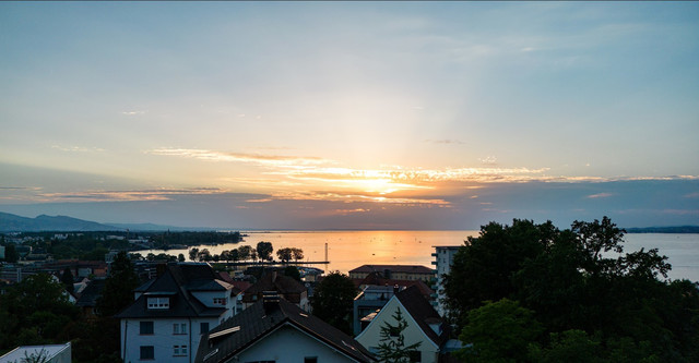 Einzigartiges Pfänderhang Baugrundstück mit Panoramablick auf den Bodensee