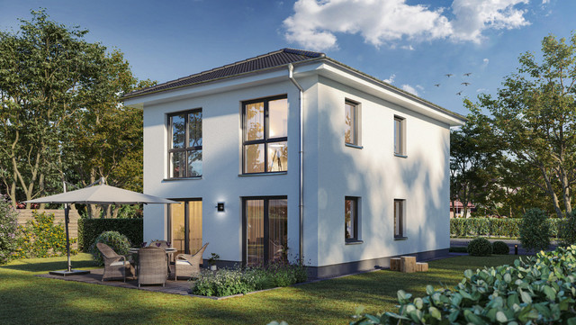 Neues Einfamilienhaus in Ziegelbauweise inkl. großem Garten € 805.000,00.- plus WBF!
