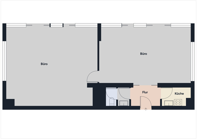 Repräsentative Bürofläche 
in guter Lage