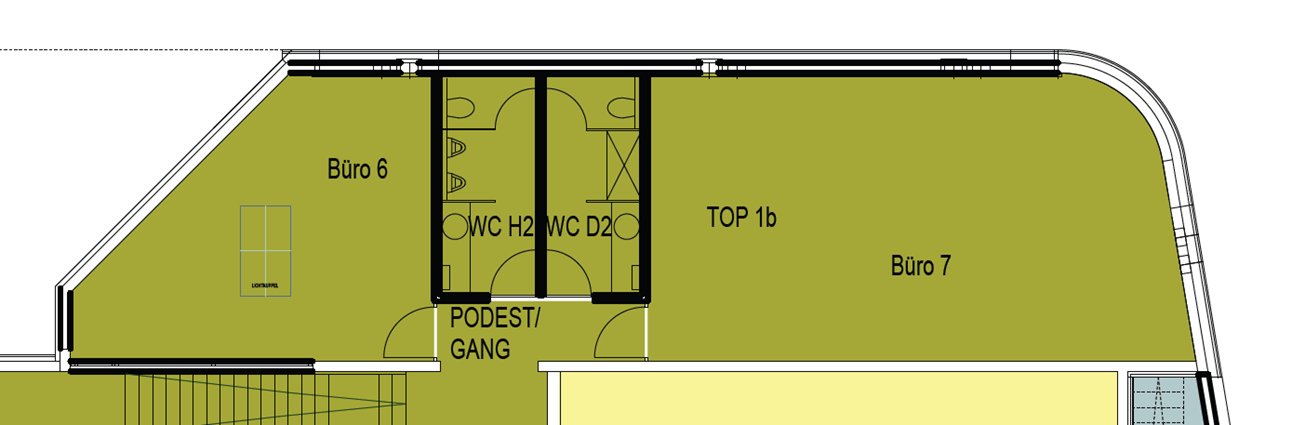 Büroflächen (Top 6) mit 32,20 zu vermieten