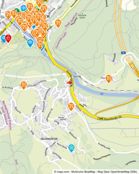 Grundstück mit Altbestand in Hanglage