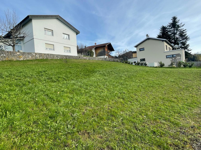 Baugrundstück in Übersaxen: Panoramablick vom Bodensee bis zum Säntis.