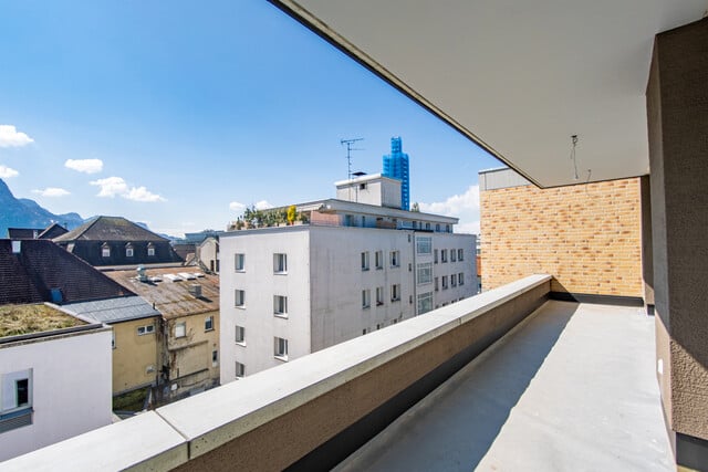 Erstbezug: Dachgeschoss-Wohnung im 4. OG mitten in der Dornbirner Innenstadt