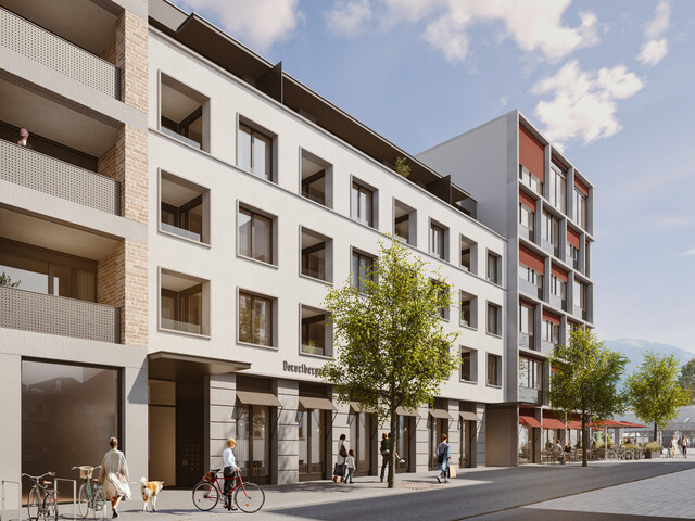 Erstbezug: Dachgeschoss-Wohnung im 4. OG mitten in der Dornbirner Innenstadt