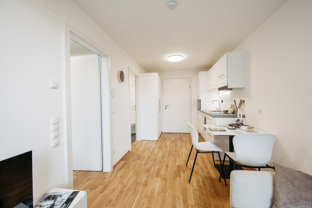 Möblierte Designerwohnung in Architekten-Wohnanlage