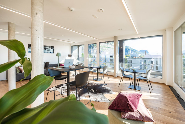 Möblierte Designerwohnung in Architekten-Wohnanlage