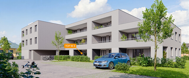 2-Zi-Gartenwohnung TOP 3 in Rankweil-Brederis, Korngasse 5