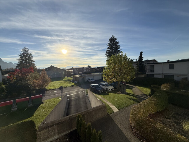 Schnäppchen! Behagliche 2 Zimmer Wohnung in Dornbirner Bestlage mit Traumbalkon und Parkplatz.