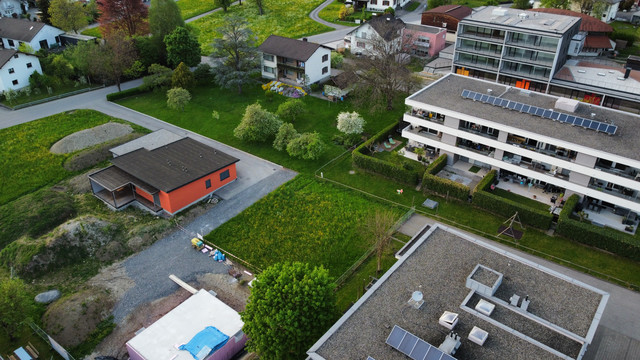 Schönes Grundstück im Zentrum des Rheintals mit hoher Baunutzung