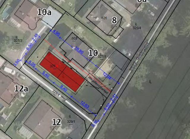 Schönes Baugrundstück - auch für Doppelhaus geeignet