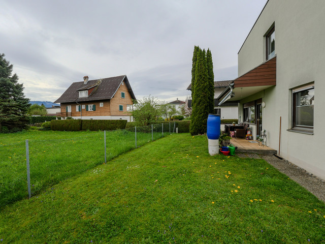 "Am Rheindamm fühl ich mich wohl"  Gut eingeteilte 3 1/2 Zimmer Wohnung mit großer Panorama-Terrasse